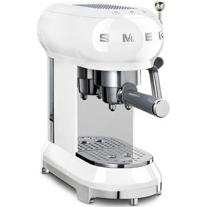 Espressomaschine Smeg ECF01WHEU 50er Retro Style