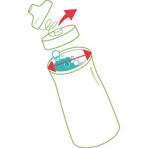 Produktbild für Trinkflasche Maped Picnik, Origins Kids, 871502