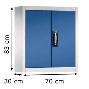Produktbild für Werkzeugschrank CP-Möbel 134013-22, aus Metall, grau / blau