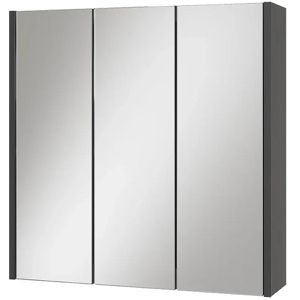 Produktbild für Spiegelschrank Vicco Majest, anthrazit