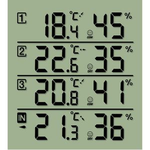 Produktbild für Thermo-Hygrometer National-Geographic 9070200, digital, Set