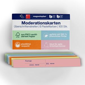 Produktbild für Moderationskarten Magnetoplan 111152110, 100 Stück