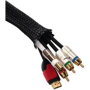 Produktbild für Kabelschlauch Hama 220995, schwarz