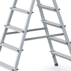 Produktbild für Stehleiter Zarges Scana B, 44206, beidseitig begehbar