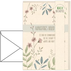 Trauerkarten Böttcher-AG 81sk3743, mit Spruch