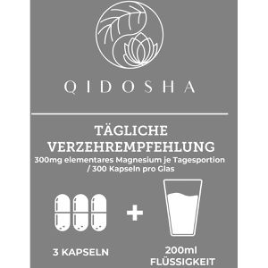 Produktbild für Magnesium Qidosha Bisglycinat, 300 Kapseln