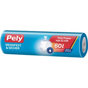 Müllbeutel Pely 54030212, 60 Liter