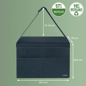 Produktbild für Laptoptasche Leitz Desk Sharing, 67240089 samtgrau