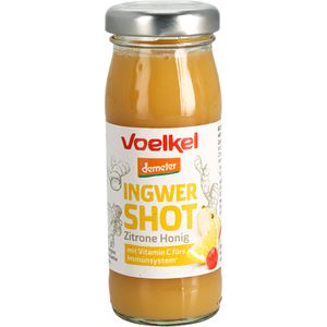 Produktbild für Vitamin-Shot Voelkel Ingwer Zitrone &amp; Honig demeter, BIO