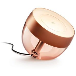 Tischlampe Philips-Hue Iris, kupfer mit LED
