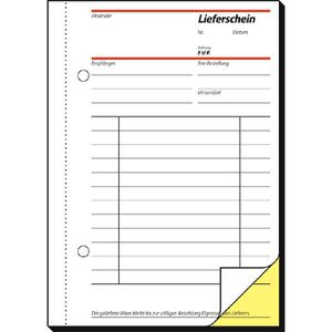 Produktbild für Lieferscheinbuch Sigel SD013, A6