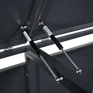 Produktbild für Mülltonnenbox Phoenix GB3320AWK, Metall
