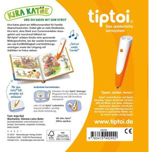 Produktbild für Spielbuch tiptoi 49299, Kira Katze und die Sache