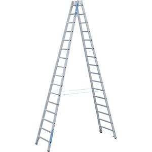 Produktbild für Stehleiter Zarges Coni B, 40316, beidseitig begehbar
