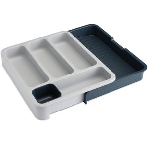 Produktbild für Besteckkasten JosephJoseph Drawer Store, grau, aus Kunststoff