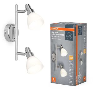 Produktbild für Deckenstrahler OSRAM LED Spot, silber mit LED