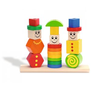 Produktbild für Motorikspielzeug Eichhorn Figuren-Steckpuzzle