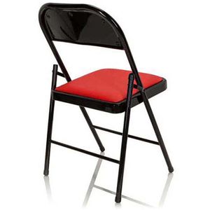 Produktbild für Klappstuhl hJh-OFFICE TUDELA, 803003, rot