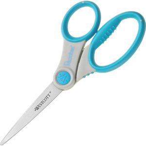 Produktbild für Büroschere Westcott Microban Softgrip, mit Softgrip