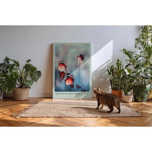 Produktbild für Wandbild Sinus-Art Natural Rhythm