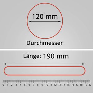 Produktbild für Gummiringe D.RECT 110772