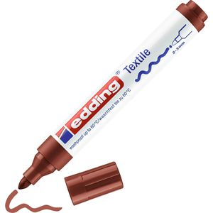 Produktbild für Textilmarker Edding 4500, braun