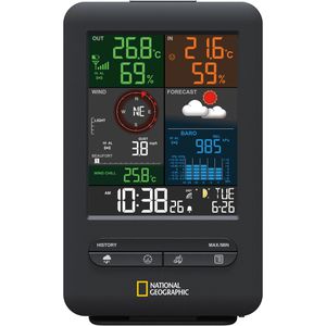 Produktbild für Wetterstation National-Geographic 9080500 5-in-1, Funk digital