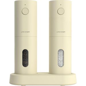 Gewürzmühle LARS-NYSØM Spaending Almond Beige mit Licht 19,1cm