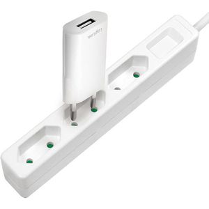 Produktbild für Steckdosenleiste LogiLink LPS229, mit 1,5m Kabel