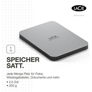 Produktbild für Festplatte LaCie Mobile Drive STLP1000400