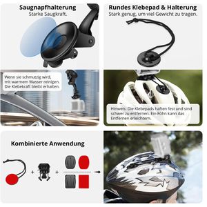 Produktbild für Action-Cam-Halterung Neewer 50 in 1 Zubehör Set GP-50