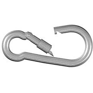 Karabinerhaken Dörner+Helmer 154993, Stahl