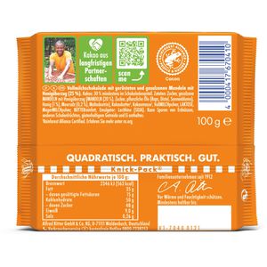 Produktbild für Tafelschokolade Ritter-Sport Honig-Salz-Mandel