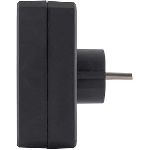 Produktbild für Steckdosenadapter REV-Ritter schwarz
