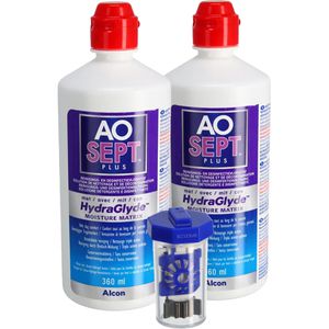 Produktbild für Kontaktlinsenflüssigkeit AOSept Plus HydraGlyde
