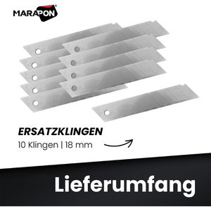 Produktbild für Cuttermesser-Klingen Marapon MCB-18MM, Abbrechklinge