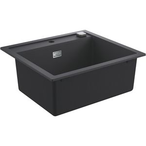 Produktbild für Spülbecken GROHE K700 Kompositspüle, Einzelbecken, schwarz