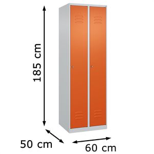 Produktbild für Spind CP-Möbel Classic PLUS, orange