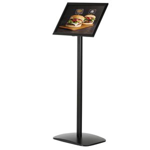 Infoständer Update-Displays schwarz, A4