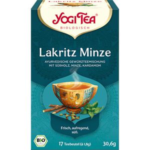 Produktbild für Tee YogiTea Lakritz Minze, BIO
