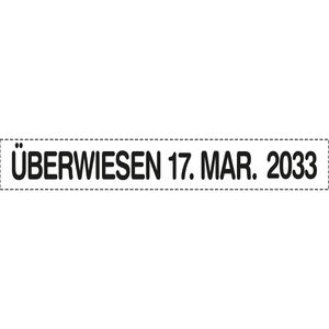 Produktbild für Datumstempel Colop 04000/WD, für Stempelkissen