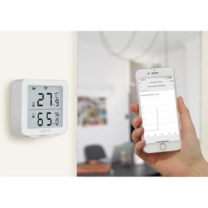 Produktbild für Thermo-Hygrometer LogiLink SC0116, digital