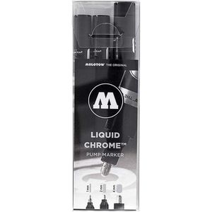 Produktbild für Lackmarker Molotow Liquid Chrome, chrom