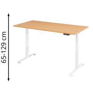 Schreibtisch Böttcher-AG Base Lite buche / weiß