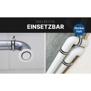 Produktbild für Rohrschelle GARSIDURO SRS-W1-020025-10-SRDU Schraubrohrschelle