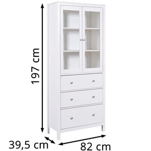 Produktbild für Küchenschrank Inter-Link Chilly Home, weiß, 82 x 197 cm