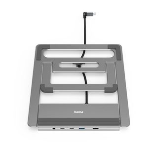 Produktbild für Dockingstation Hama 12-in-1-USB-C-Docking-Station