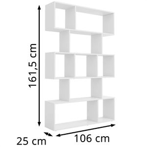 Produktbild für Bücherregal Vicco Aramis, weiß