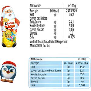 Produktbild für Weihnachtsmann Kinder Bunte Mischung, je 132 g