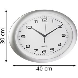 Produktbild für Wanduhr Alco 186-10, Kunststoff, analog, Quarzuhr